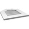 Ekena Millwork Octagonal Top Surface Mount PVC Gable Vent w/ 3-1/2"W x 1"P Standard Frame, 18"W x 20"H GVPOT18X2001SN - alternate 4